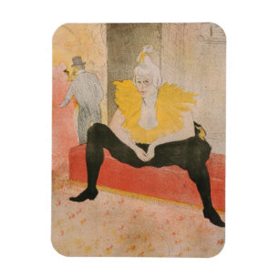 Ímã Toulouse-Lautrec - Mademoiselle Cha-u-kao Sentada