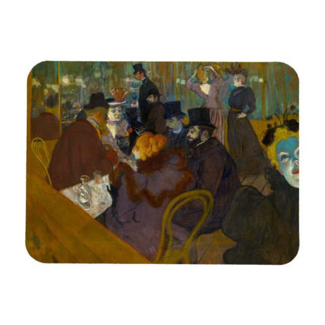 Ímã Toulouse-Lautrec - No Rouge (Horizontal)