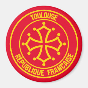 Imã Toulouse Round Emblem