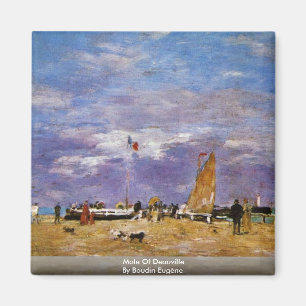 Imã Toupeira de Deauville por Boudin Eugène