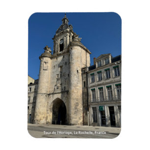 Ímã Tour de l'Horloge, La Rochelle, França