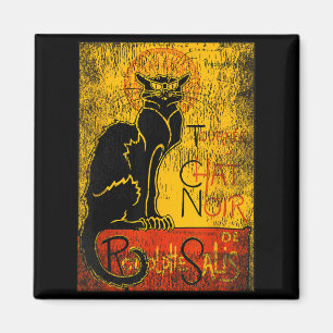 Imã Tour Vintage du Chat Noir Gato Preto Para o Hallow