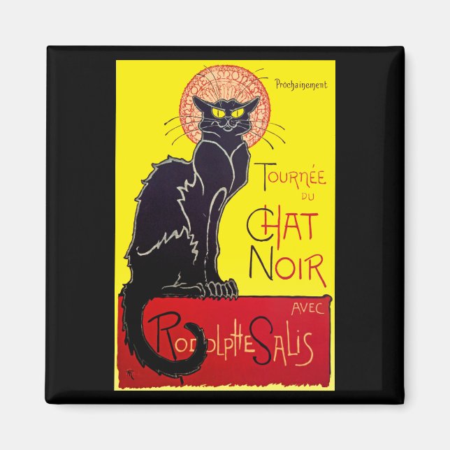 Imã Tournee du Chat Noir Cabaret Gift Magnet (Frente)