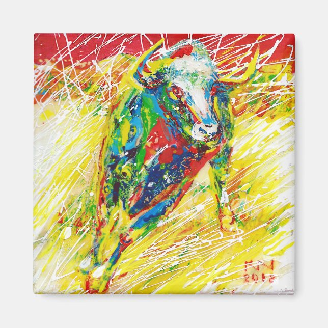 Imã Touro 3 por Natalia KURUCH (Frente)