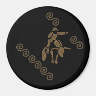 Imã Touro Andando no Rodeo