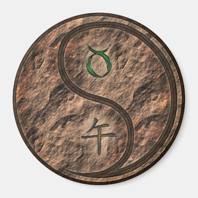 Imã Touro & Cavalo de Terra (Frente)