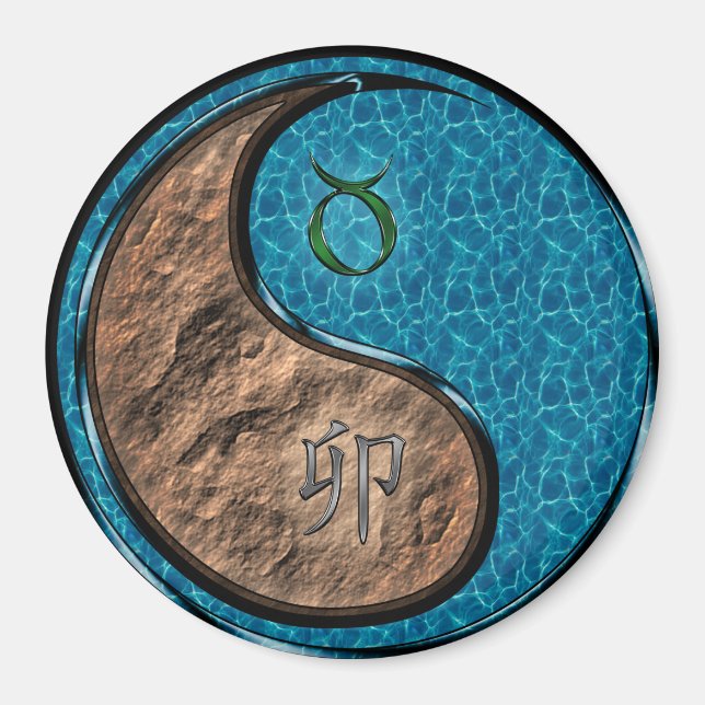 Imã Touro & Coelho de Água (Frente)