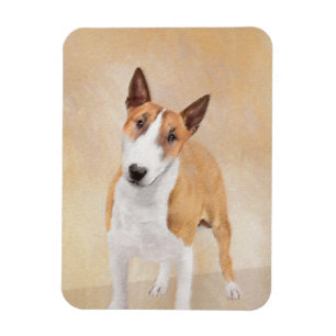 Ímã Touro Miniatura - Pintura Terrier - Bonito Origina