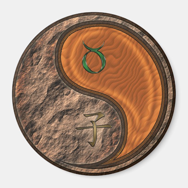 Imã Touro & Rato de Madeira (Frente)