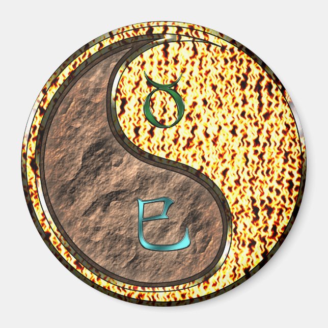 Imã Touro & Serpente de Fogo (Frente)