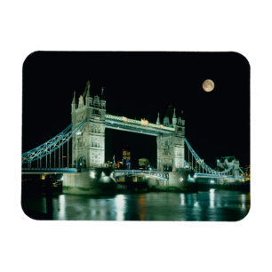 Ímã Tower Bridge à Noite, Londres, Inglaterra