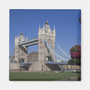 Imã Tower Bridge, Rio Tâmisa, Londres, Inglaterra