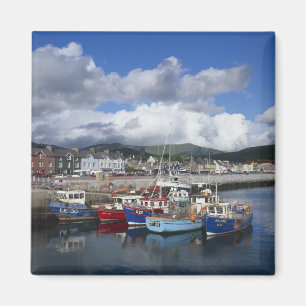 Imã Town and Harbor, Dingle, County Kerry,