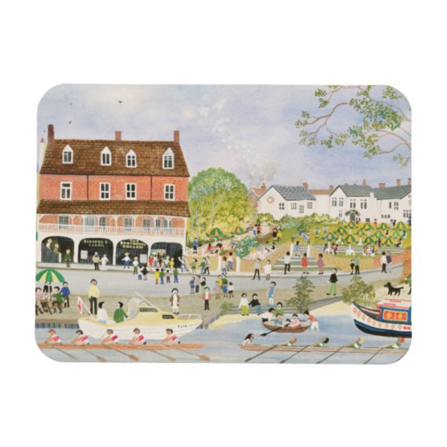 Ímã Towpath Walton-on-Thames (Horizontal)