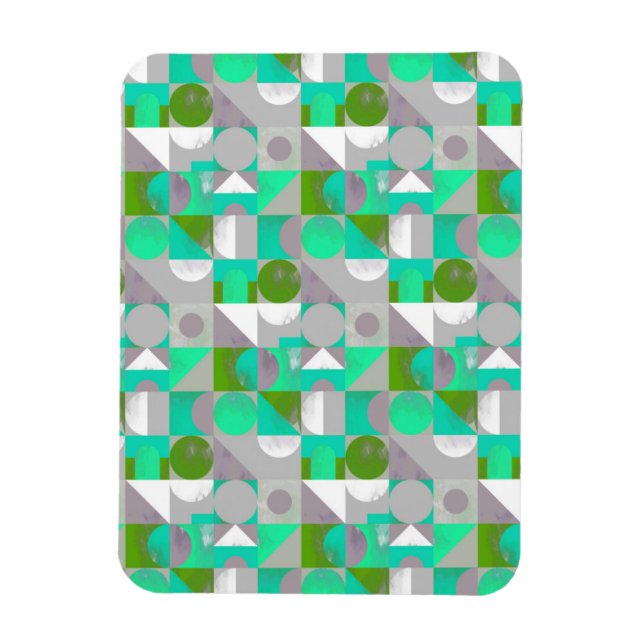 Ímã Toy Blocks pequeno - verde (Vertical)