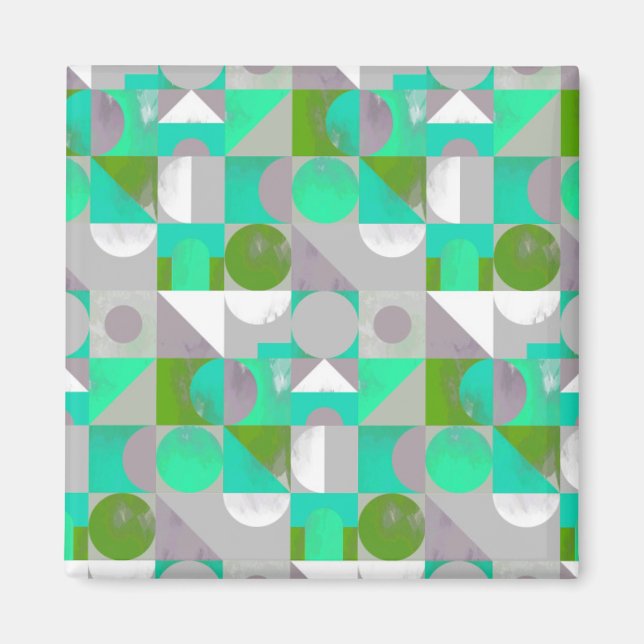 Imã Toy Blocks pequeno - verde (Frente)