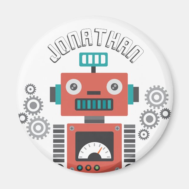 Imã Toy Robots (Frente)