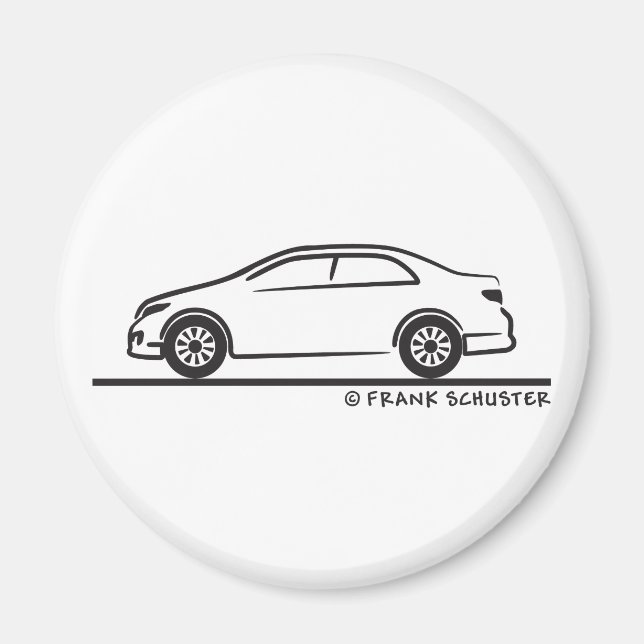 Imã Toyota Corolla (Frente)