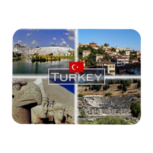 Ímã TR Turquia - (Horizontal)