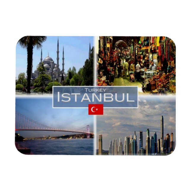 Ímã TR Turquia - Istambul - (Horizontal)