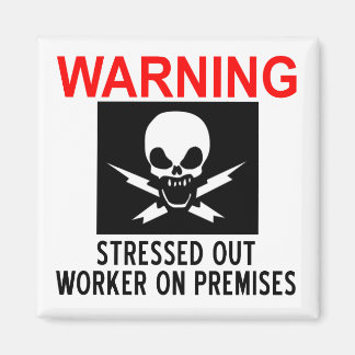 Imã Trabalhador em estresse