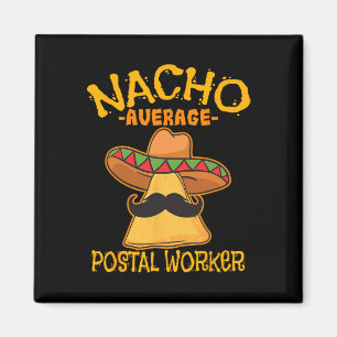 Imã Trabalhador Postal Médio Nacho Cinco De Mayo Carte
