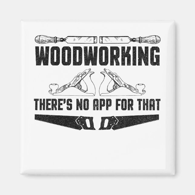 Imã Trabalhando em madeira Não há nada para isso (Frente)