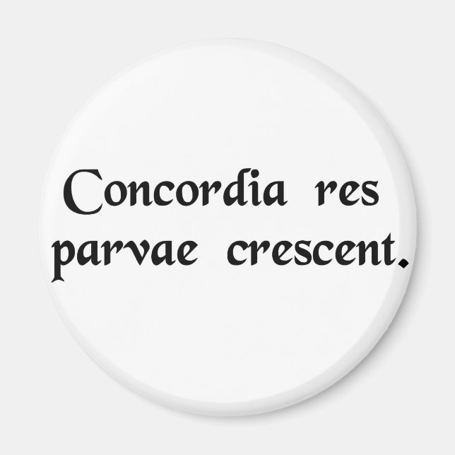 Imã Trabalhar juntos para realizar mais (Frente)