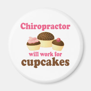 Imã Trabalhará Para Cupcakes Chiropractor