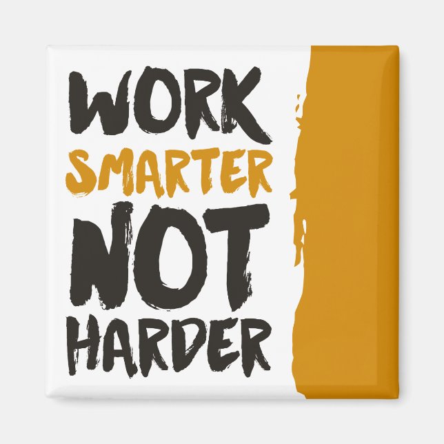 Imã Trabalhe de forma mais inteligente e não mais difí (Frente)