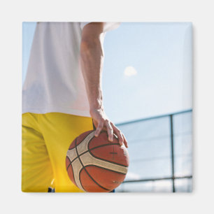 Imã Trabalho de arte de basquetebol