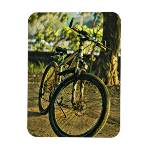 Ímã Trabalho de arte de bicicleta