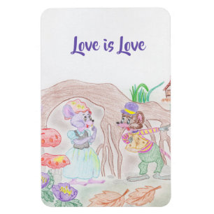 Ímã Trabalho de arte de Crianças Personalizadas, dois 