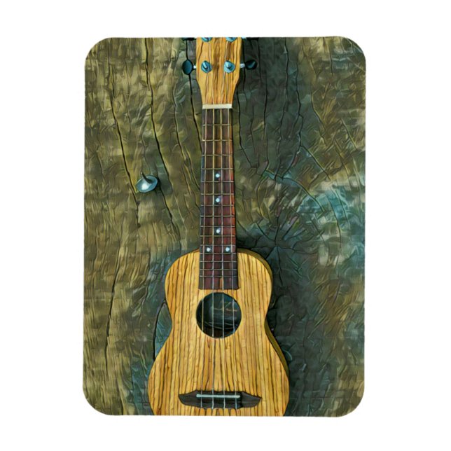 Ímã Trabalho de arte de guitarra de Vintage (Vertical)