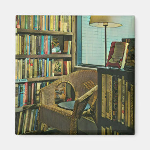 Imã Trabalho de arte de livros de Vintage