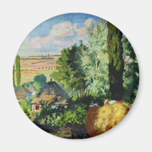 Imã Trabalho de arte de Paisagem Ucraniana