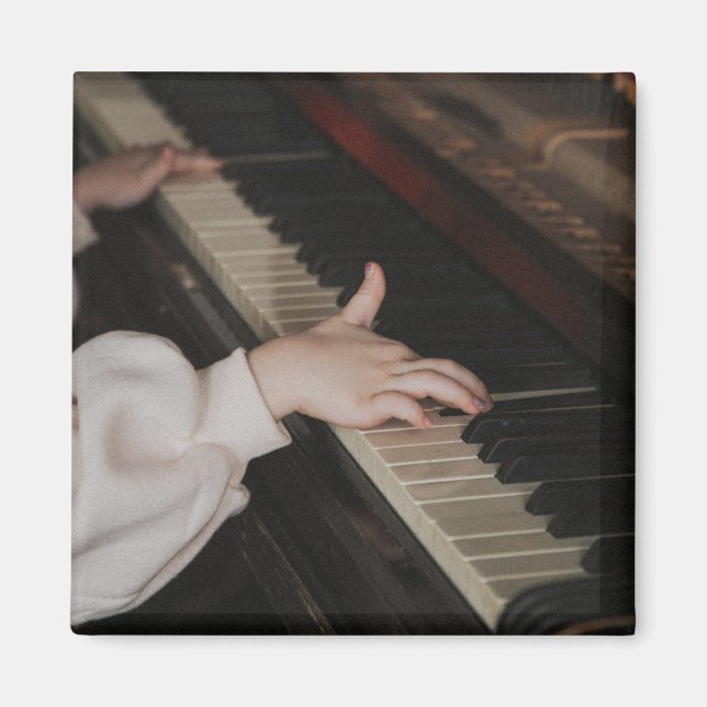 Imã Trabalho de arte de Piano Incrível (Frente)