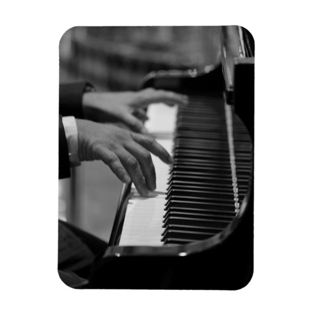 Ímã Trabalho de arte de Piano Incrível (Vertical)