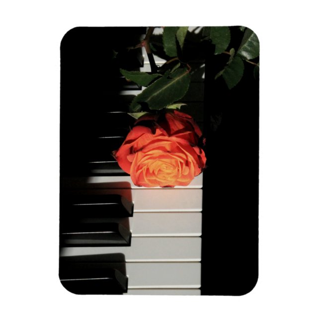 Ímã Trabalho de arte de Piano Incrível (Vertical)