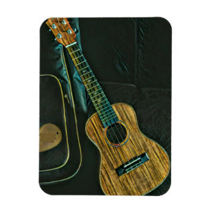 Ímã trabalho de arte do violão vintage