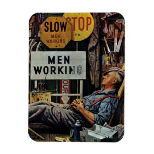 Ímã Trabalho dos homens