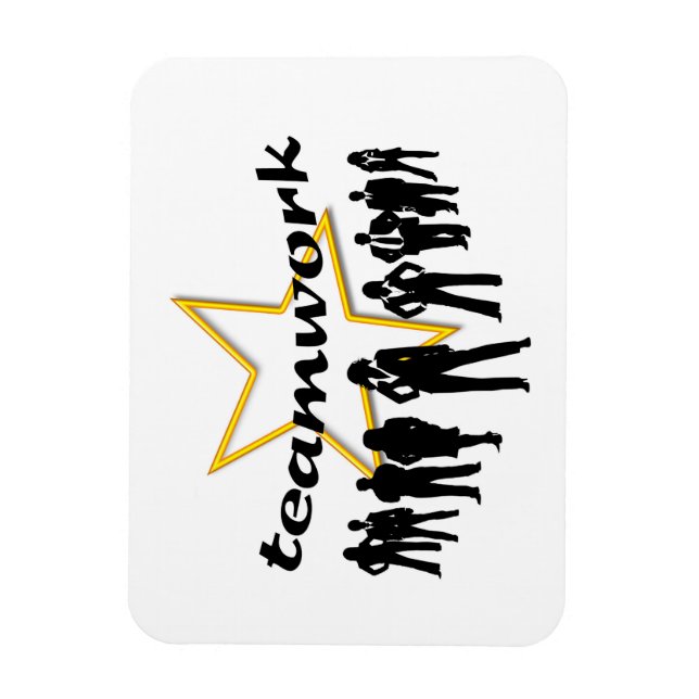 Ímã Trabalho em equipe (Vertical)