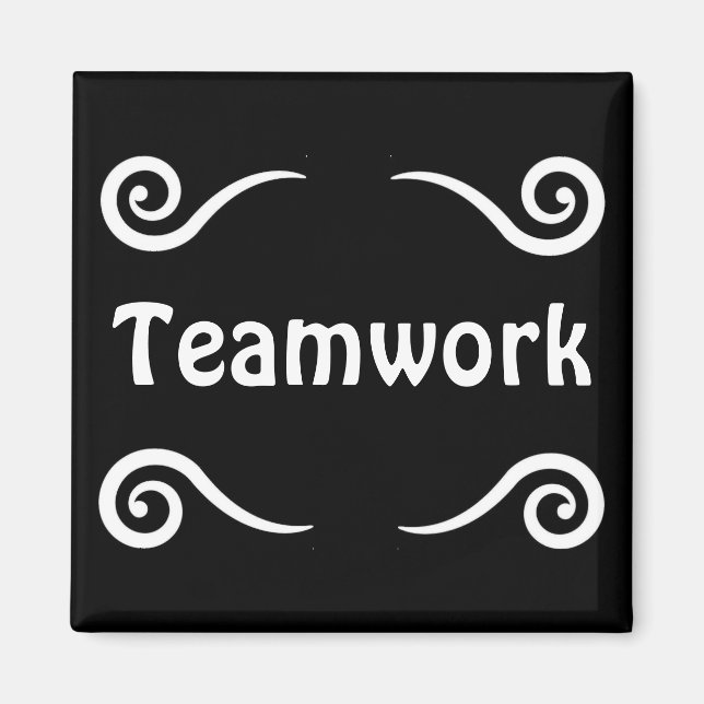Imã Trabalho em equipe (Frente)