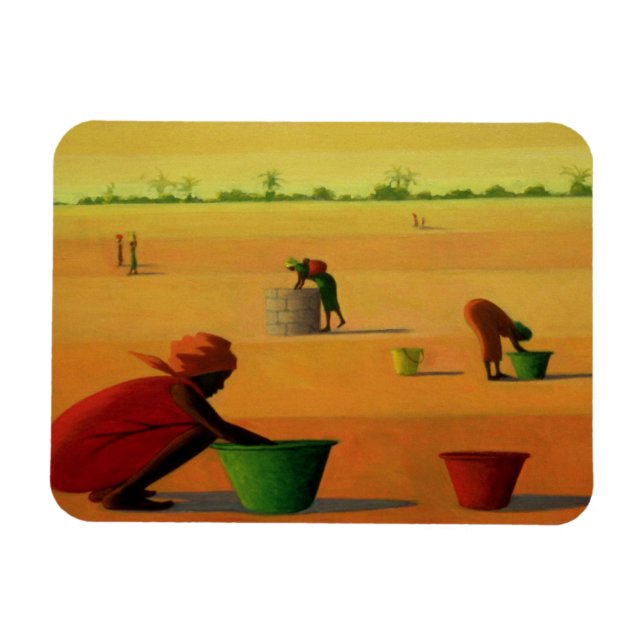 Ímã Trabalho feminino 2001 (Horizontal)
