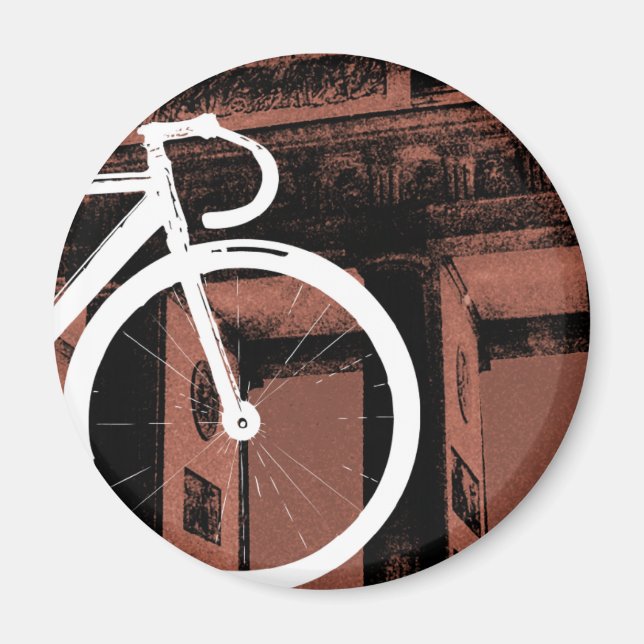 Imã Track Bike Berlin Bronze (Frente)