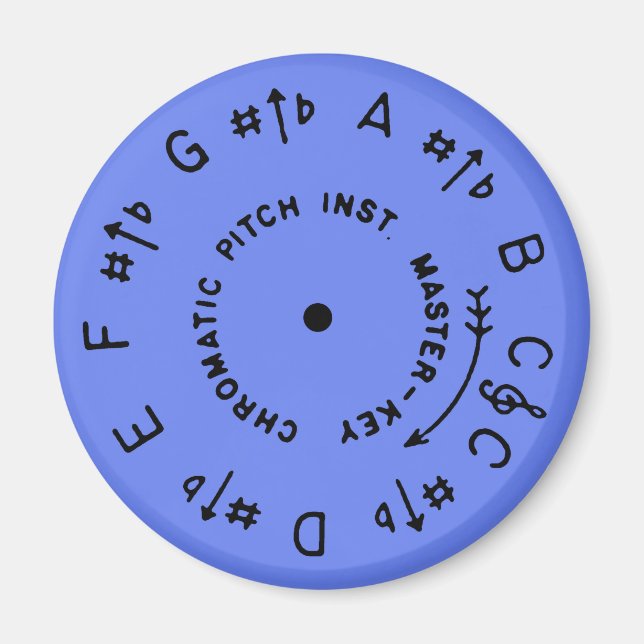 Imã Traço Oceano (Frente)