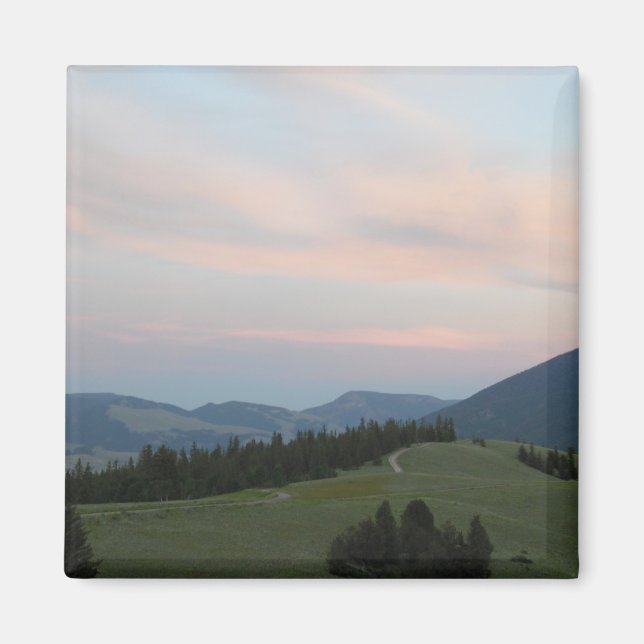 Imã Traços através das montanhas (Frente)