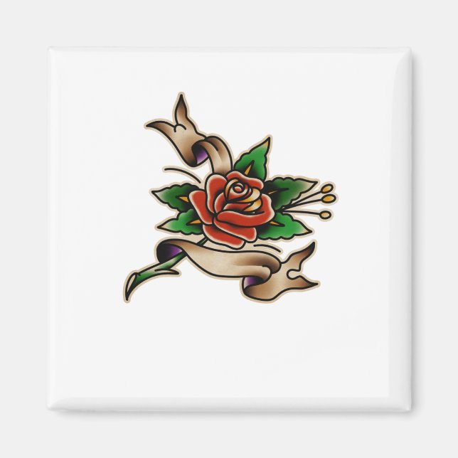 Imã Trad Tattoo 005 Sticker  (Frente)