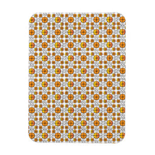 Ímã Tradicional letão - símbolo SUN - padrão geomé