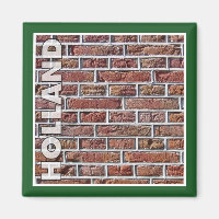 Tradicional Red Brickwork Holandesa Pointing Holla